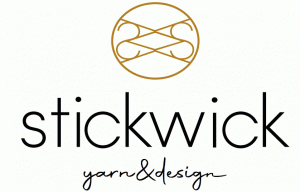 Stickwick yarn & design logo