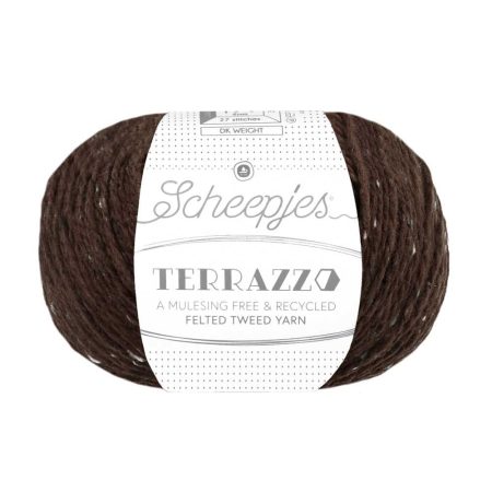 Scheepjes terrazzo Caffé nero 749 Stickwick yarn & design