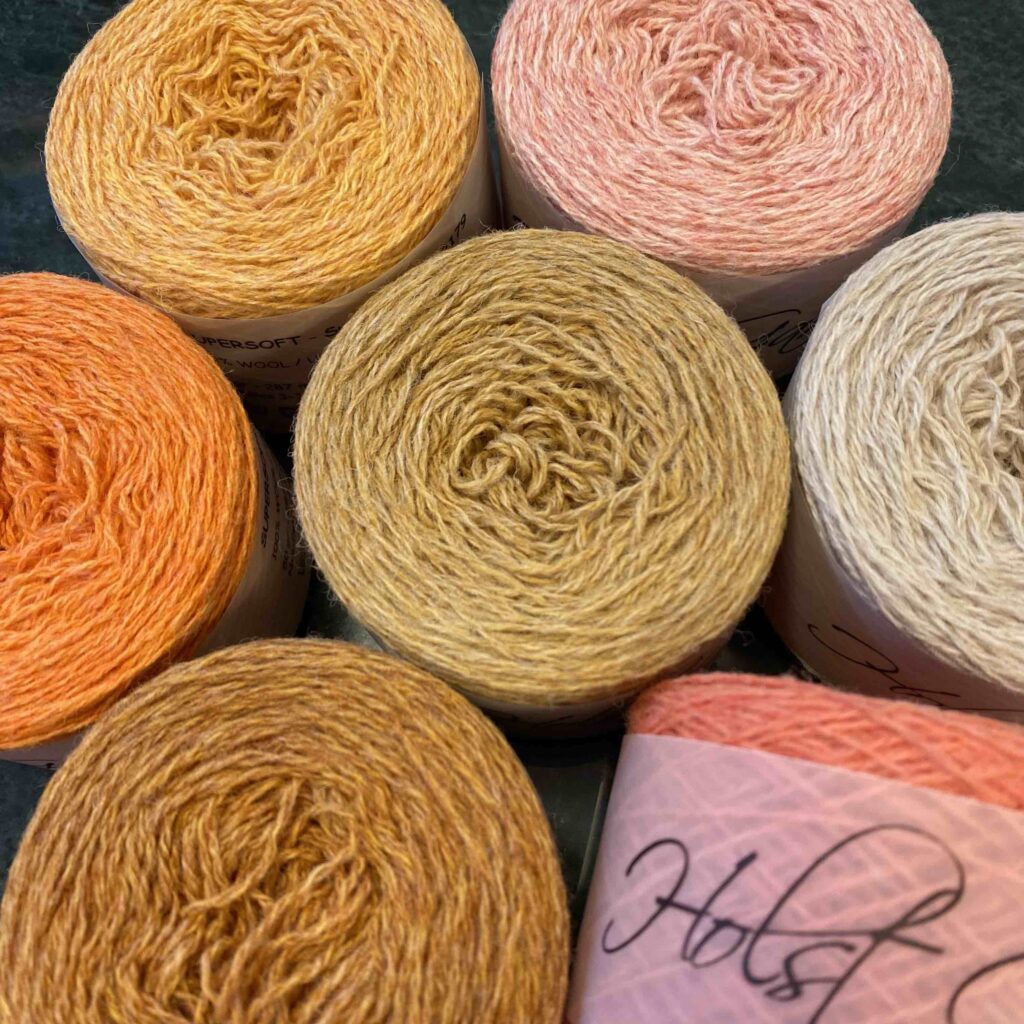 Holst garn supersoft Stickwick yarn & design Göteborg Sweden
