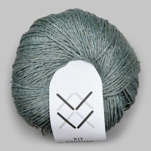 Kit couture Silk linen Stövet grön 5849 Stickwick yarn & design Göteborg Sweden