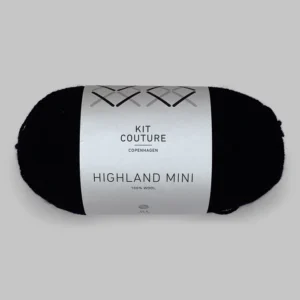 Kit couture Highland mini Sort 102 Stickwick yarn & design Göteborg Sweden