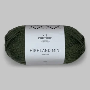 Kit couture Highland mini Army 823 Stickwick yarn & design Göteborg Sweden