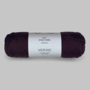 Kit couture Merino Chokolade 201 Stickwick yarn & design Göteborg Sweden