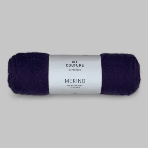 Kit couture Merino Aubergine 235 Stickwick yarn & design Göteborg Sweden