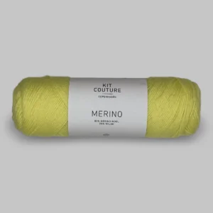 Kit couture Merino Citrongul 255 Stickwick yarn & design Göteborg Sweden