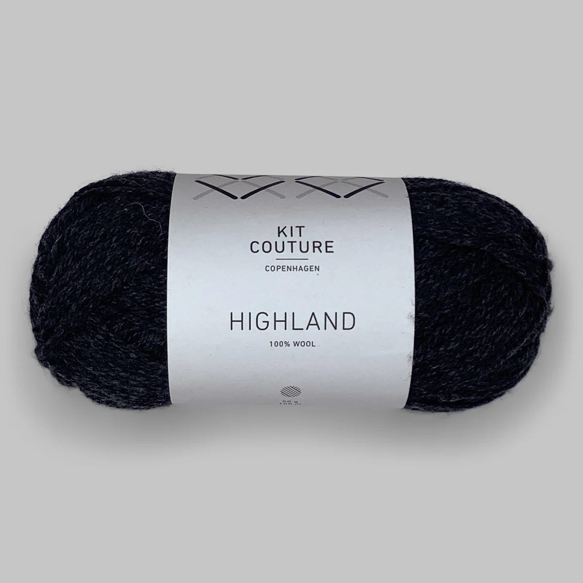 Kit couture Highland Koksgrå 956 Stickwick yarn & design garnbutik Göteborg Sweden Stickwick yarn & design garnbutik Göteborg Sweden