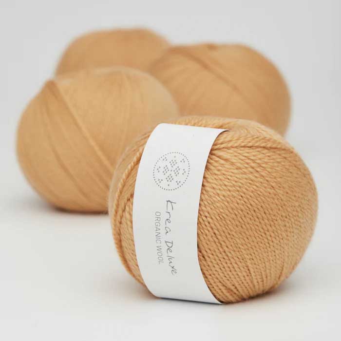 Krea deluxe Organic wool 1 06 Stickwick yarn & design Garnbutik i Göteborg Sweden