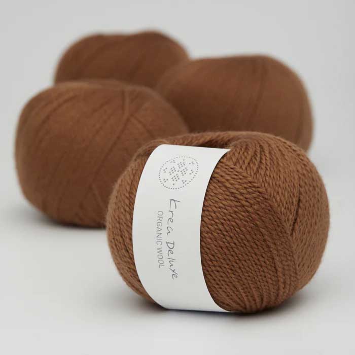 Krea deluxe Organic wool 1 52 Stickwick yarn & design Garnbutik i Göteborg Sweden