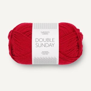 Sandnes Double sunday 4219 Röd. Stickwick yarn & design, Garnbutik i Göteborg.