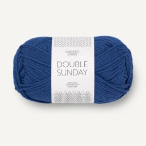 Sandnes Double sunday 5846 Blå. Stickwick yarn & design, Garnbutik i Göteborg.