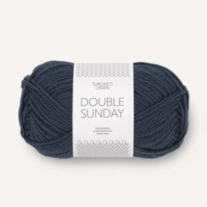 Sandnes Double sunday 6580 Blå natt. Stickwick yarn & design, Garnbutik i Göteborg.