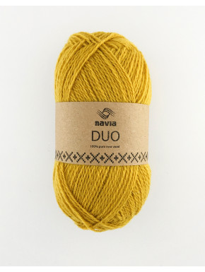 Navia Duo Curry 236 Stickwick yarn & design garnbutik i Göteborg