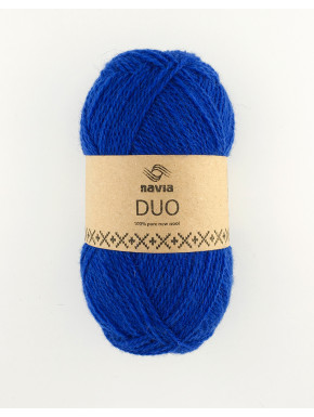 Navia Duo Royal blue 212 Stickwick yarn & design garnbutik i Göteborg