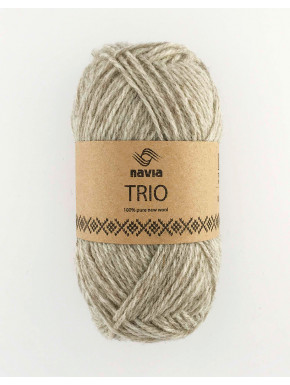 Navia Trio Sand 38 Stickwick yarn & design garnbutik i Göteborg