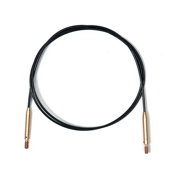 KnitPro Swivel 360 kabel guld Stickwick yarn & design Göteborg Sweden