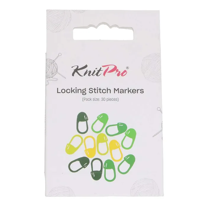 KnitPro öppningsbara markörer 30-pack. Stickwick yarn & design garnbutik i Göteborg.