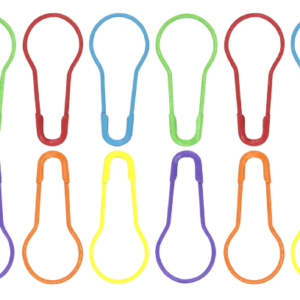 Hiyahiya markörer säkerhetsnålar Stickwick yarn & design Garnbutik i Göteborg