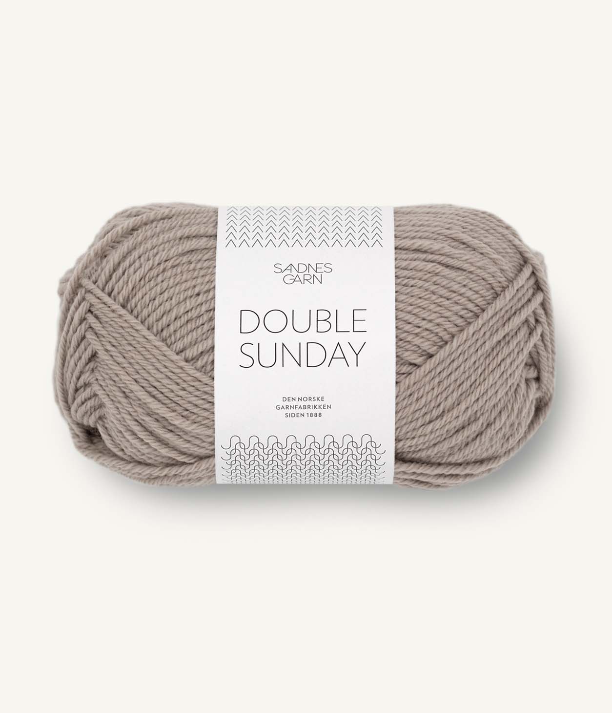 Sandnes garn Double sunday 2351 Taupe. Stickwick yarn & design Garnbutik i Göteborg