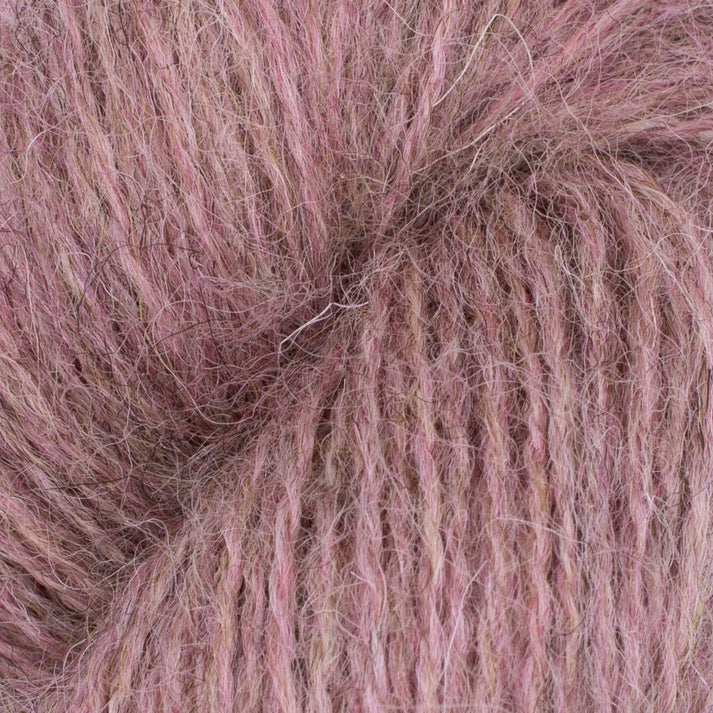 Baa ram ewe Mowool 6030 Dolly mix pink. Brittisk borstad ull. Stickwick yarn & design Garnbutik i Göteborg och på stickwick.se