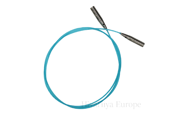 Hiyahiya utbytbar kabel till ändsticka Sharp steel. Stickwick yarn & design Garnbutik i Göteborg