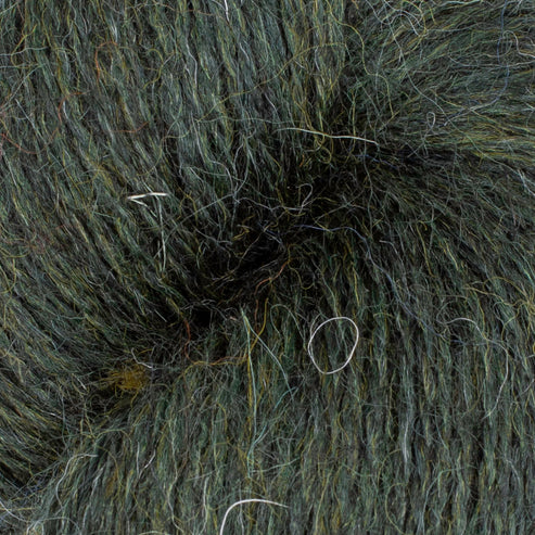 Baa ram ewe Mowool 6015 Hedgerow green. Brittisk borstad ull. Stickwick yarn & design Garnbutik i Göteborg och på stickwick.se