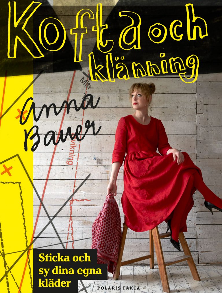 Kofta och klänning av Anna Bauer. Stickwick yarn & design Garnbutik i Göteborg och på webben