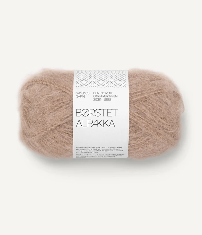 Sandnes garn Borstad alpacka. Stickwick yarn & design garnbutik i Göteborg