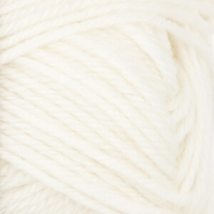Sandnes garn Peer Gynt 1001 True white. Stickwick yarn & design garnbutik i Göteborg