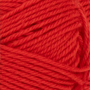 Sandnes garn Peer Gynt 4018 Scarlet red . Stickwick yarn & design garnbutik i Göteborg