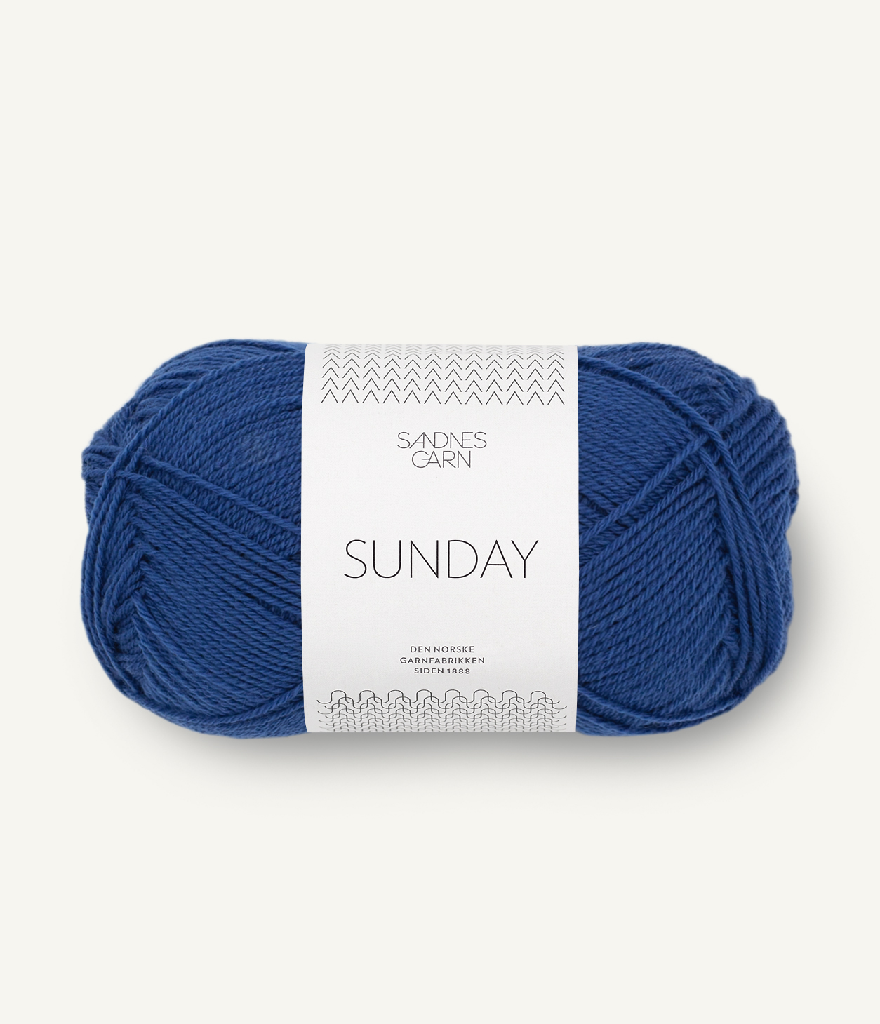 Sandnes Sunday 5846 True blue. Stickwick yarn & design, Garnbutik i Göteborg.