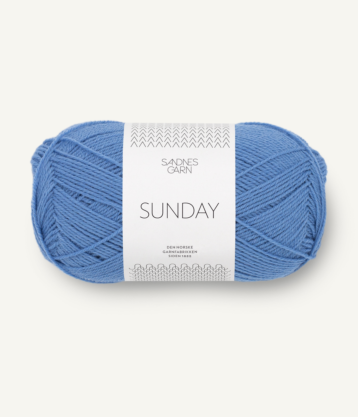 Sandnes Sunday 6044 Regatta blue. Stickwick yarn & design, Garnbutik i Göteborg.