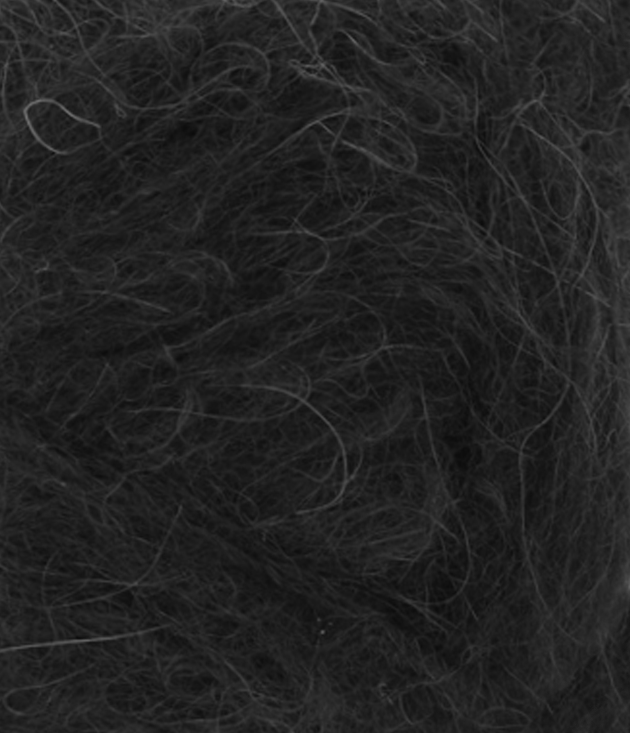 Sandnes Borstad alpacka 1099 Black. Stickwick yarn & design garnbutik i Göteborg.