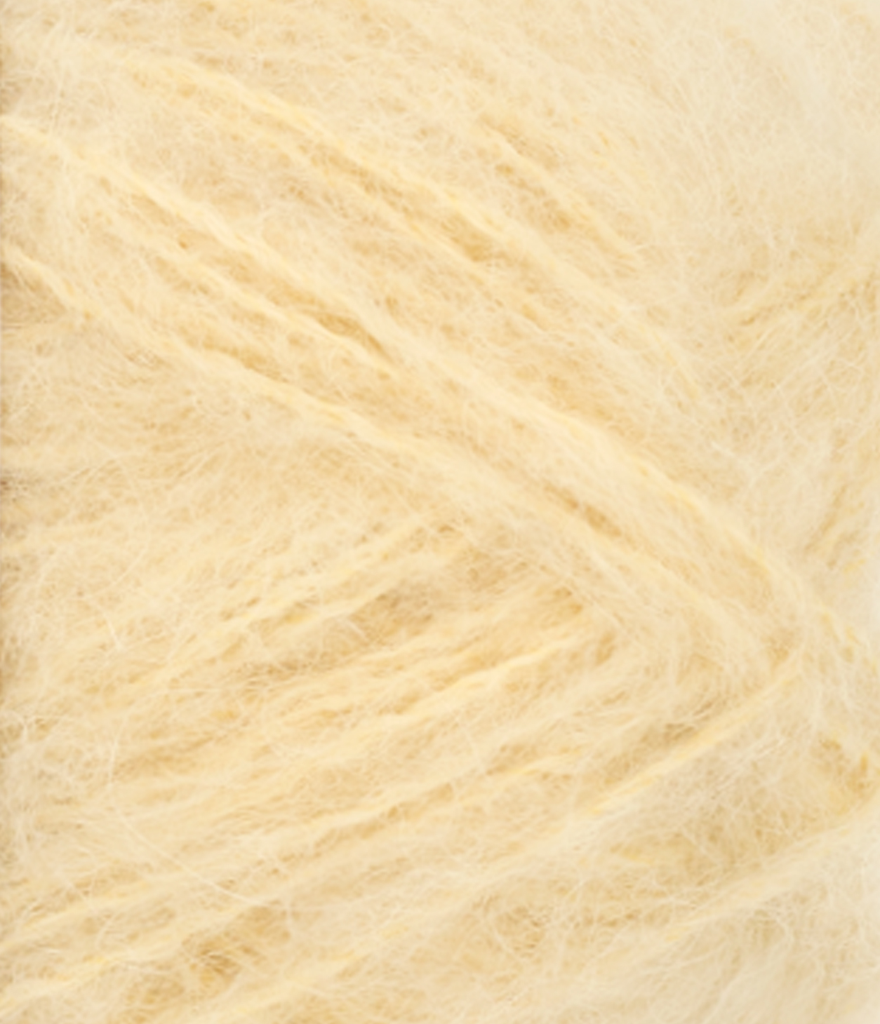 Sandnes Borstad alpacka 2112 Soft sunlight. Stickwick yarn & design garnbutik i Göteborg.