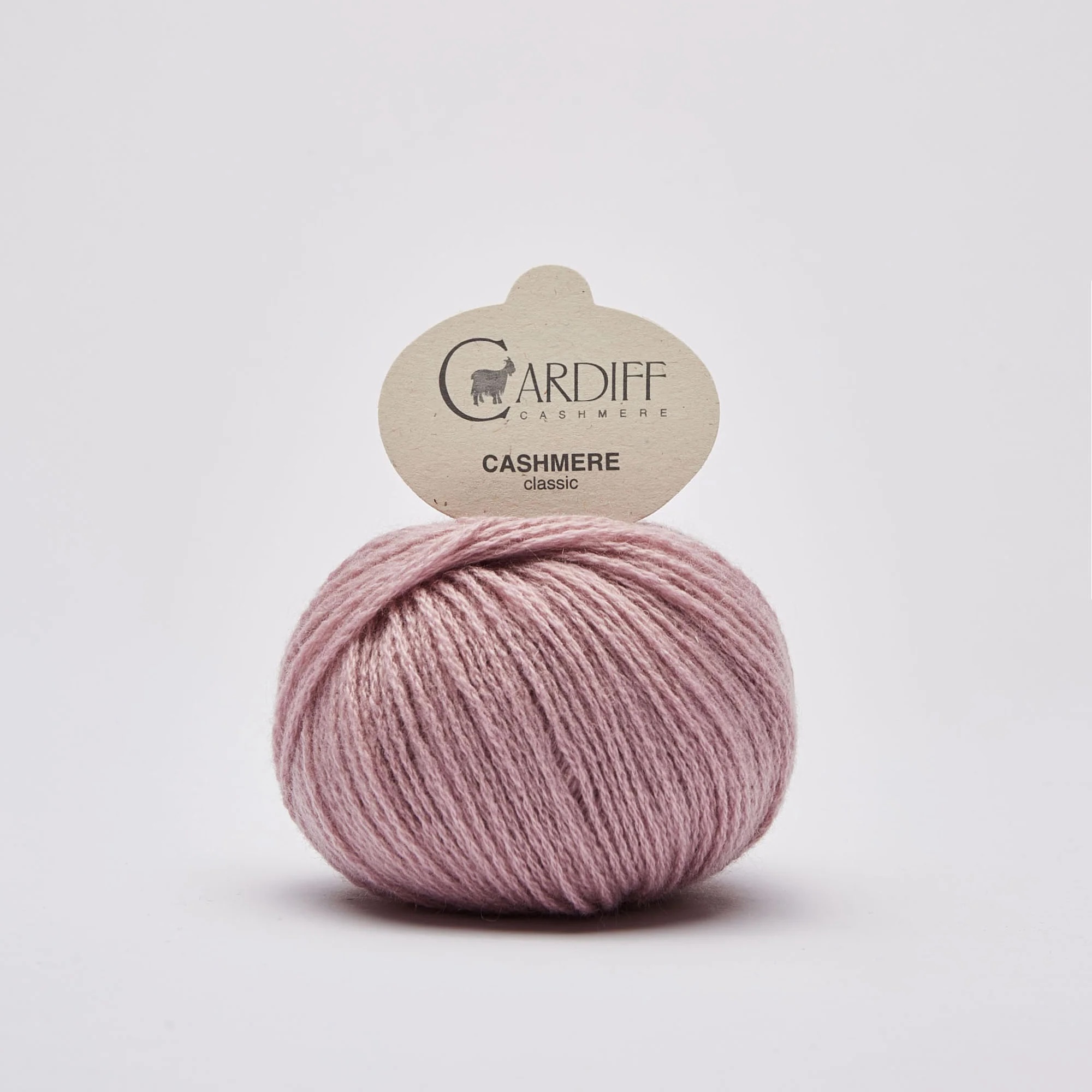Cardiff Cashmere classic 603 Muji. Kashmirgarn. Stickwick yarn & design garnbutik i Göteborg.