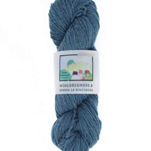 Wooldreamers La Rinconada Azul niebla. Stickwick yarn & design garnbutik i Göteborg.