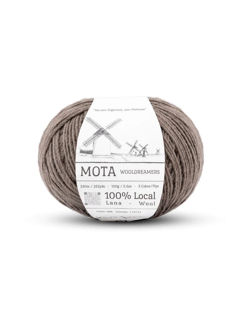 Wooldreamers Mota Mullvad 506. Stickwick yarn & design garnbutik i Göteborg.