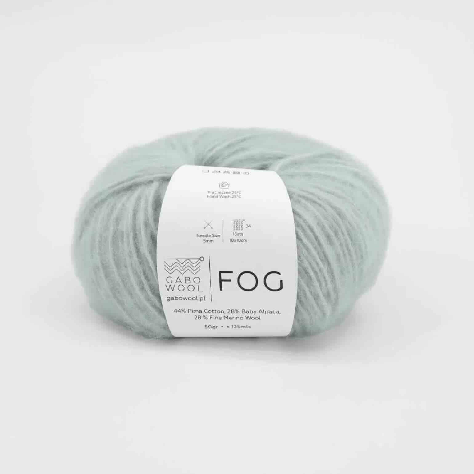 Gabo wool Fog 6918 Salvia. Stickwick yarn & design garnbutik i Göteborg.